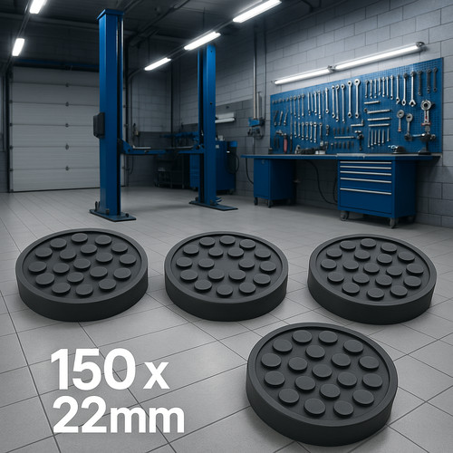 Pads post rubber lift - rubber,