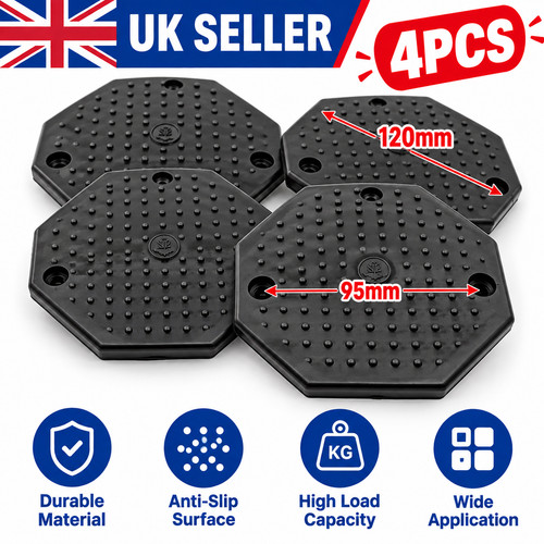 4pc 120mm rubber lift - rubber,