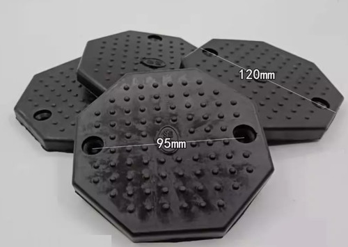 4pcs 120mm octagonal rubber - 120mm,